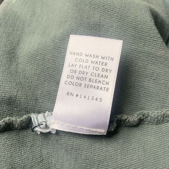 DAYDREAMER Tie Dye Crew Neck Lightweight Long Sleeve Dolman Top - Picture 7 of 7